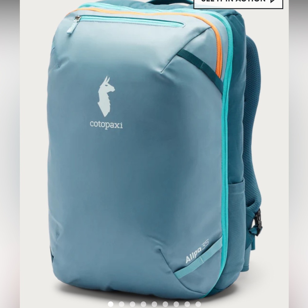 Cotopaxi Allpa 35L Travel Pack in Blue Spruce/Abyss - Picture 1 of 15
